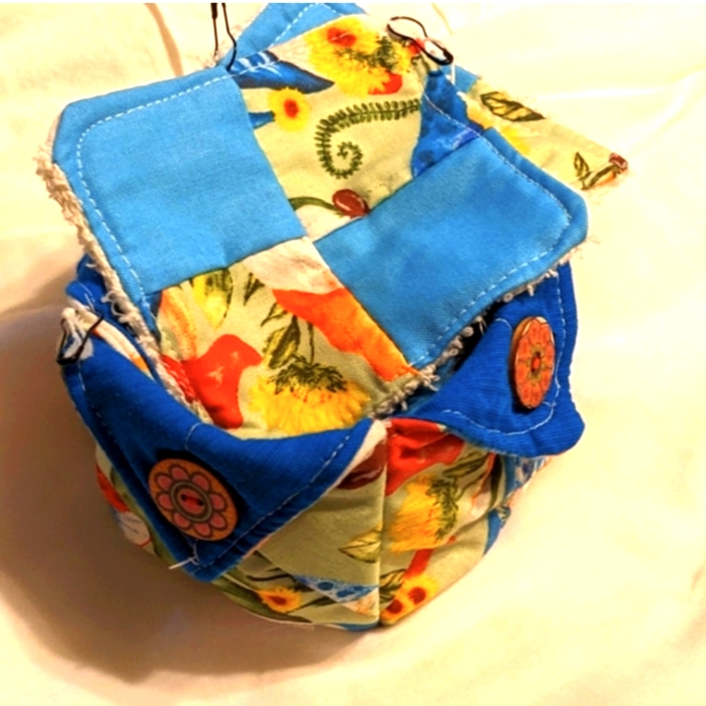 HAND CRAFTED Face Scrubbie Wash Cloths & Basket - Many patterns available!